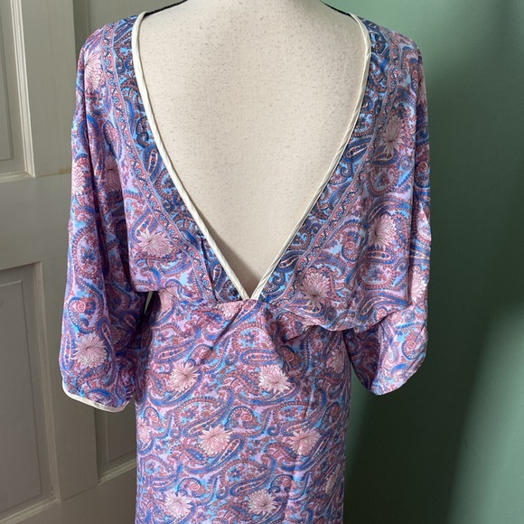 New Women’s paisley prints bohemian maxi dress, size M - Picture 10 of 12